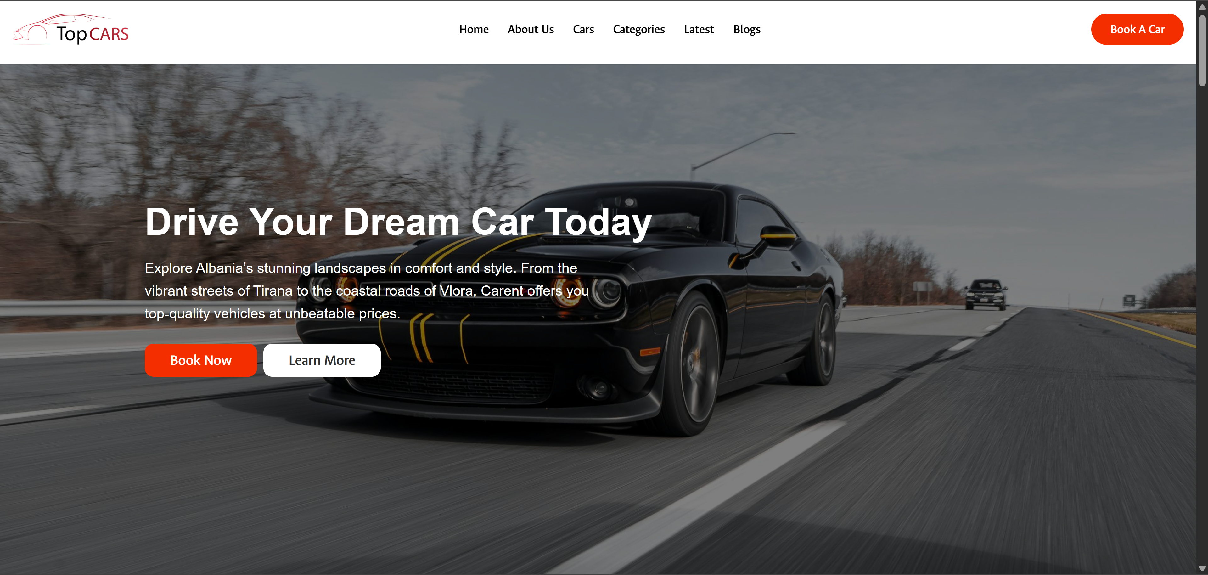 Car Rental Website